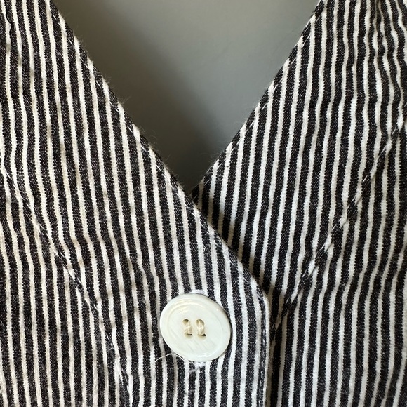 Live a Little Black and White Striped Dress, Size 12, 3/$25 - Picture 7 of 8